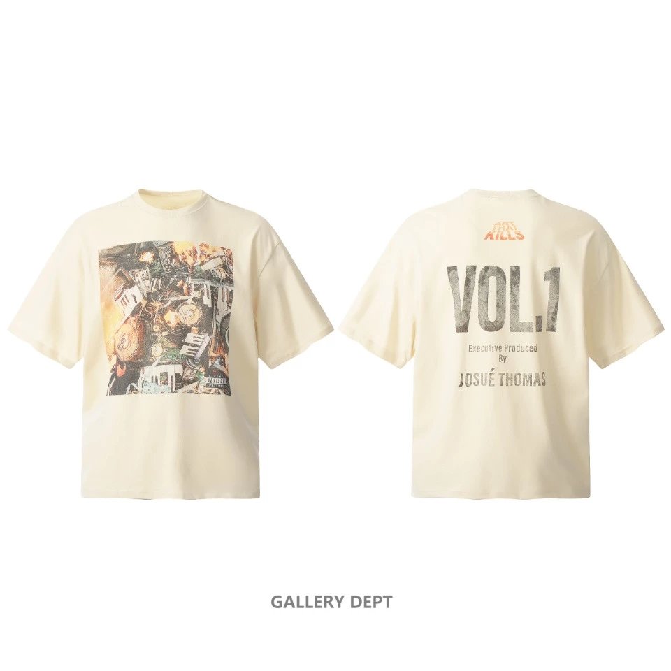 Gallery Dept Migos Culture Atlanta Oversized T-Shirt Black - 92