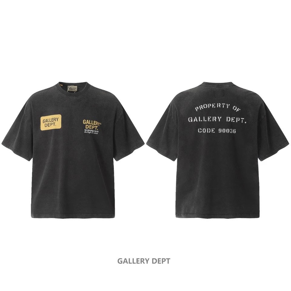 Gallery Dept Migos Culture Atlanta Oversized T-Shirt Black - 56
