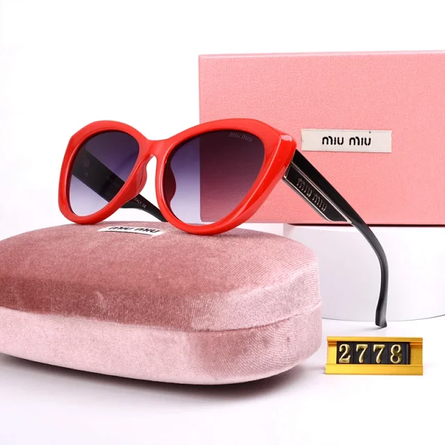 Miu Eyewear 2778 oversized cat-eye sunglasses product detail image 28