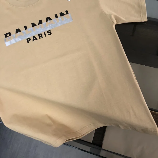 Balmain T-Shirts Logo Print product detail image 52