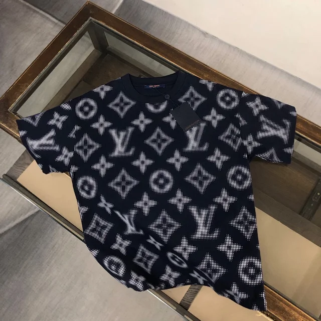 Louis Vuitton T-Shirts Short-Sleeve Crew-Neck product detail image 12