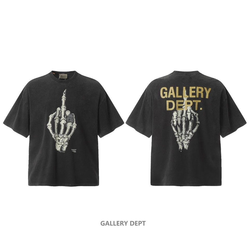 Gallery Dept Migos Culture Atlanta Oversized T-Shirt Black - 83
