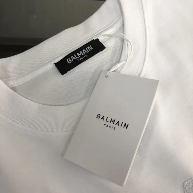 Balmain T-Shirts Logo Print product detail image 31