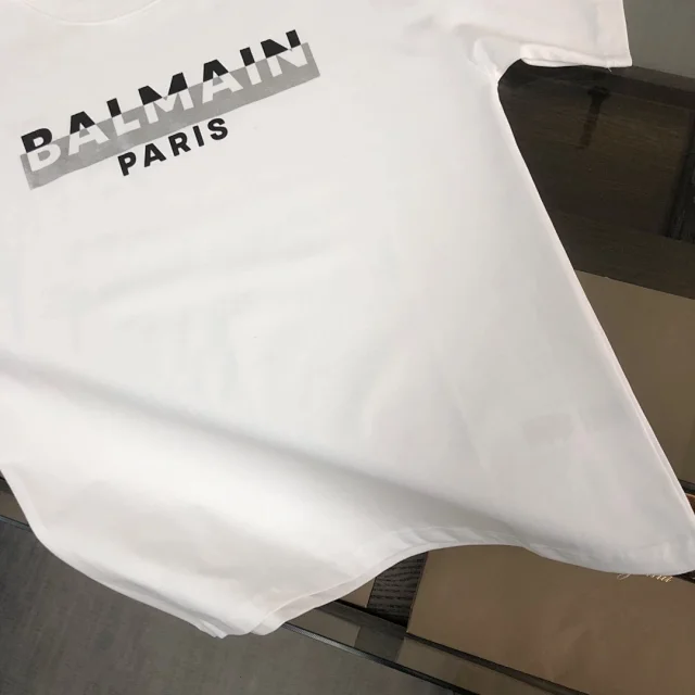 Balmain T-Shirts Logo Print product detail image 22