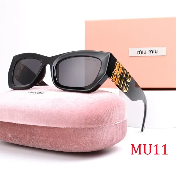Miu Miu Oversized Cat-Eye Red Sunglasses - 27