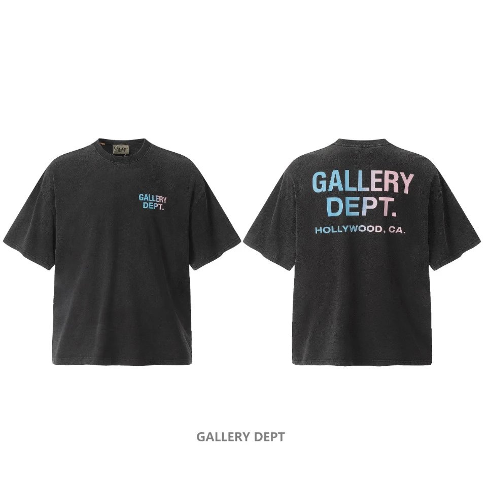 Gallery Dept Migos Culture Atlanta Oversized T-Shirt Black - 65