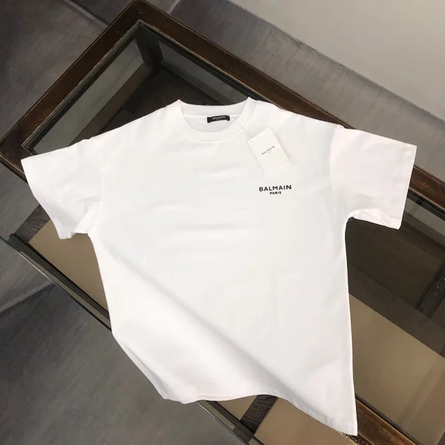 Balmain T-Shirts Logo Print product detail image 38