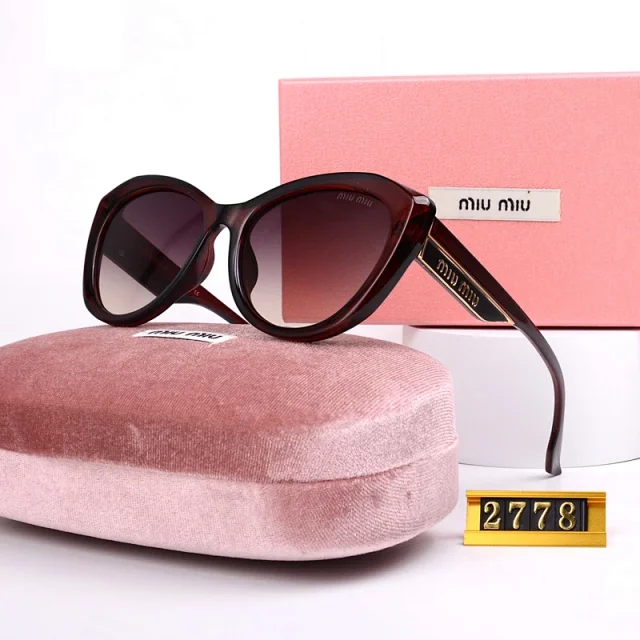 Miu Eyewear 2778 oversized cat-eye sunglasses product detail image 32