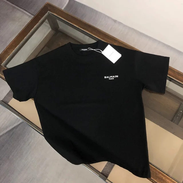 Balmain T-Shirts Logo Print product detail image 37