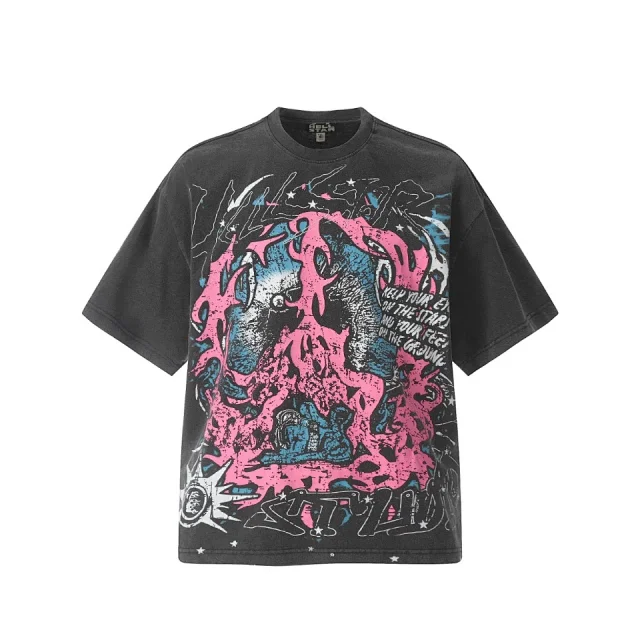 Hellstar T-Shirts Oversized graphic print T-shirt product detail image 11