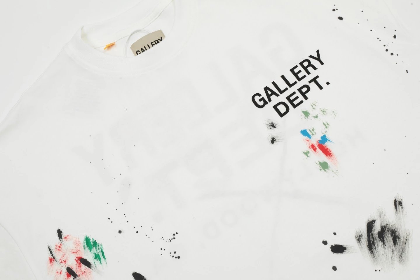 Gallery Dept. Dept. Sense Paint Splatter Black T-Shirt - 32