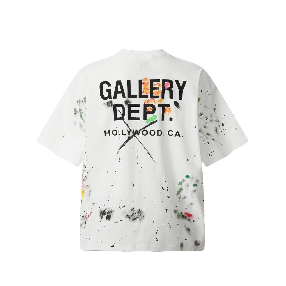 Gallery Dept. Dept. Sense Paint Splatter Black T-Shirt - 31