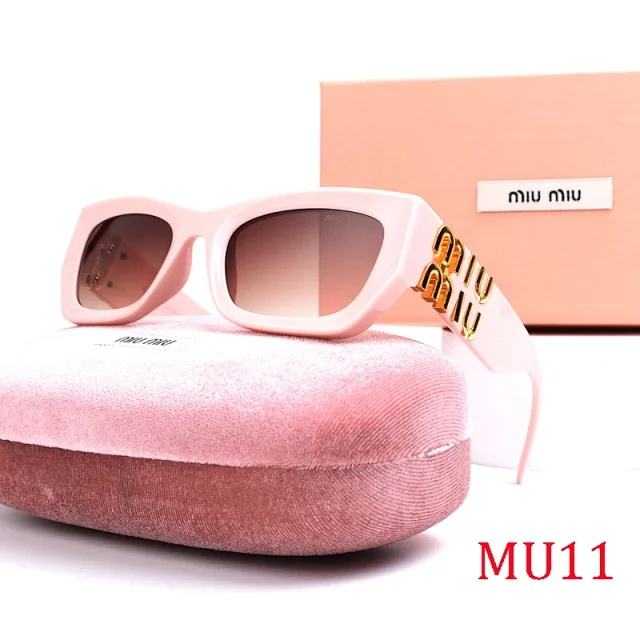 Miu Eyewear 2778 oversized cat-eye sunglasses product detail image 23