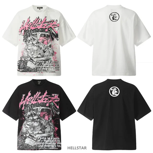 Hellstar T-Shirts Oversized graphic print T-shirt product detail image 19