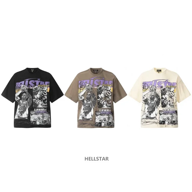Hellstar T-Shirts Oversized graphic print T-shirt product detail image 28