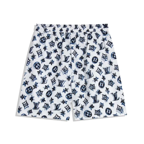 Louis Vuitton Monogram Velvet Shorts Black - 22