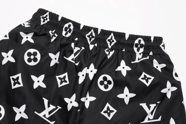 Louis Vuitton Monogram Velvet Shorts Black - 45