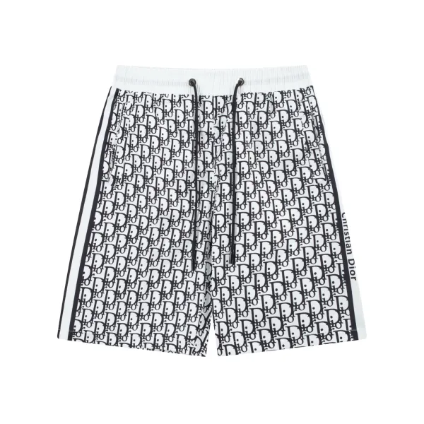Dior Oblique Tape Shorts Black - 29