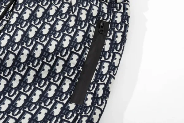 Dior Oblique Tape Shorts Black - 60