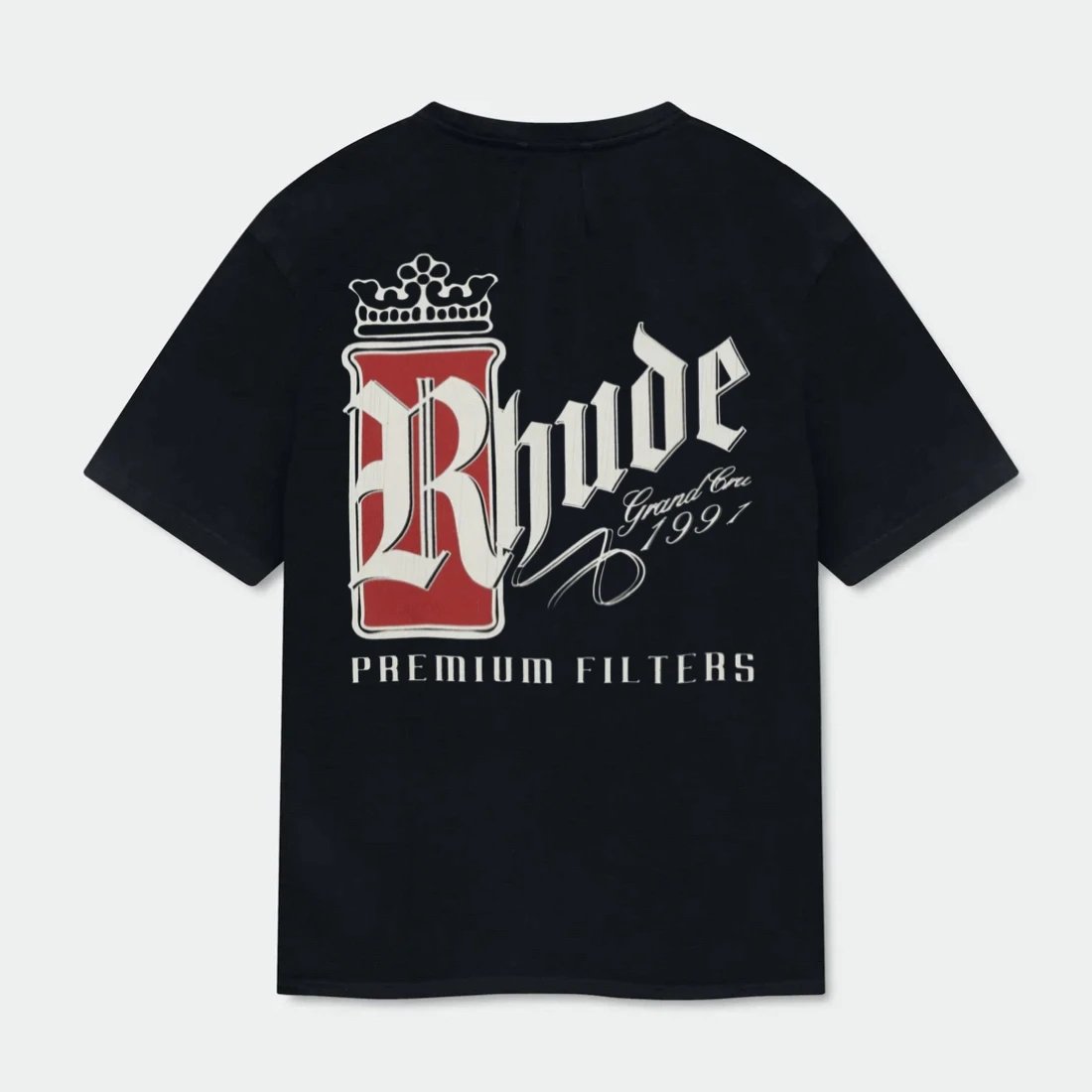 Double print design T-shirt 7804
