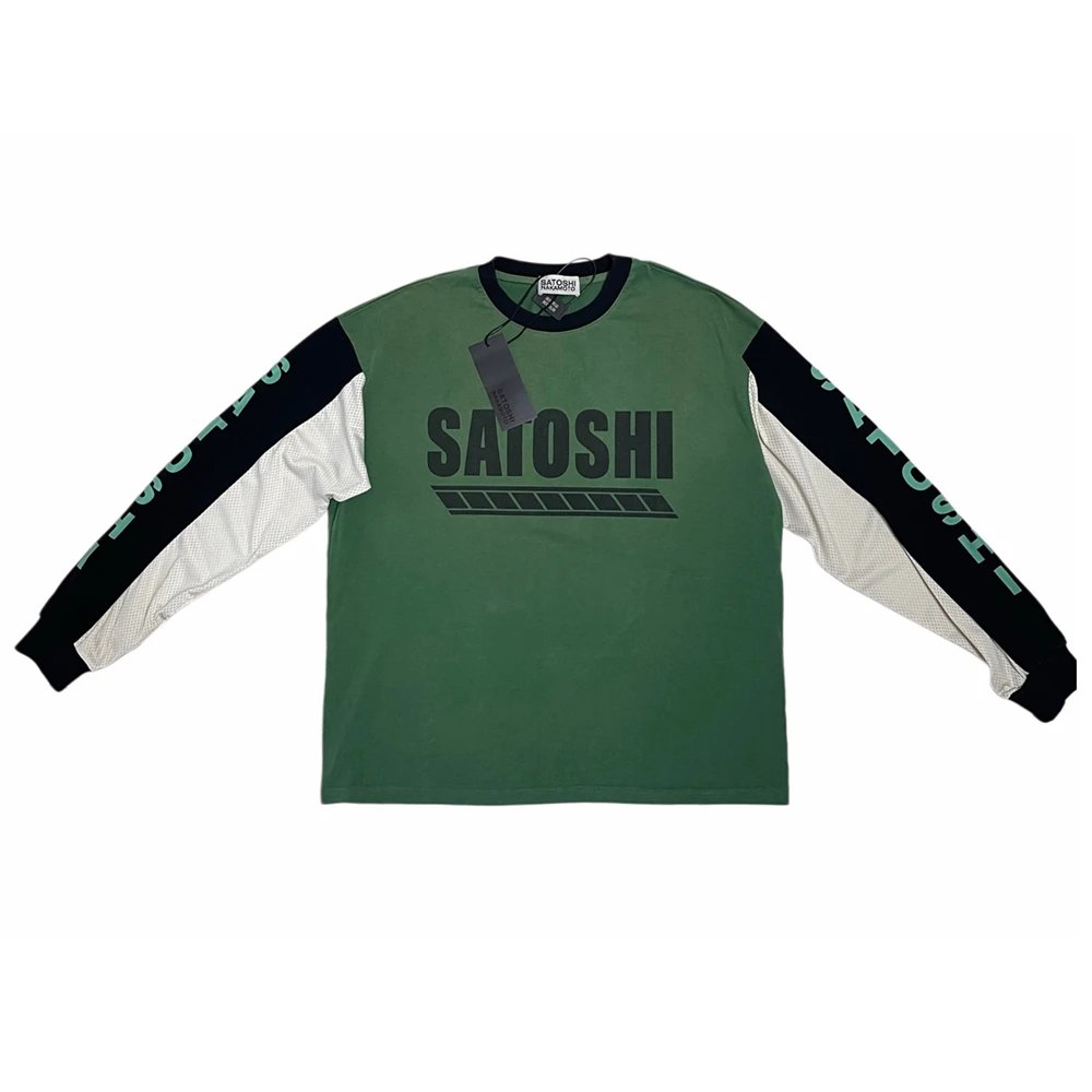 Spliced Round Neck Long Sleeve S2202