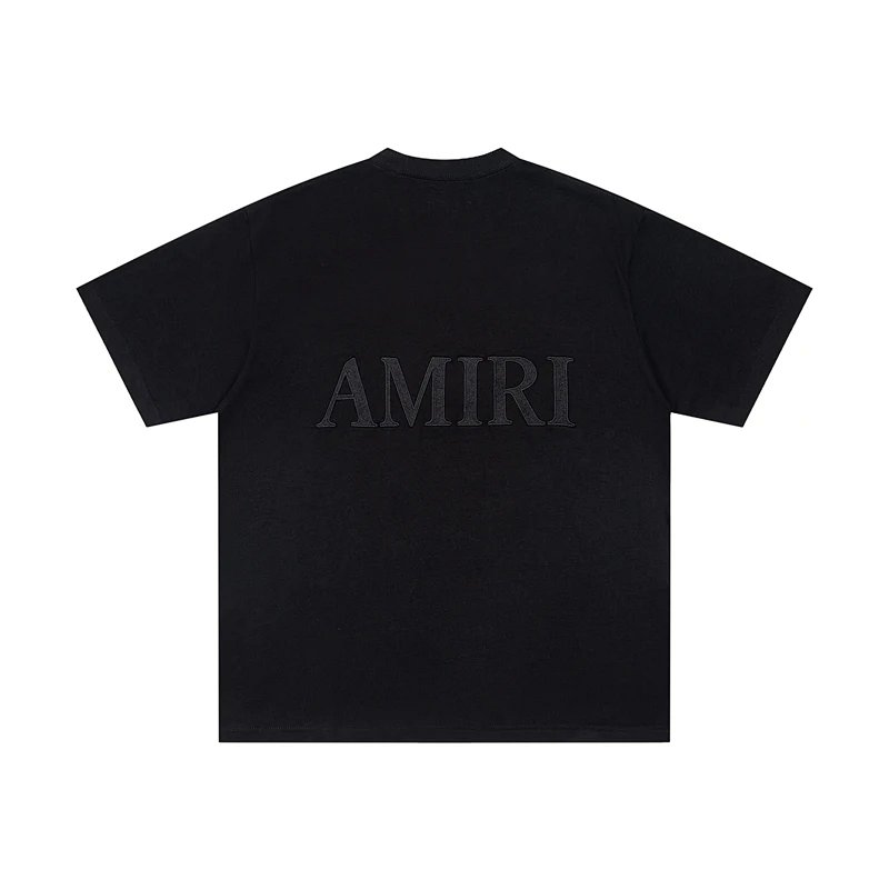美式潮牌宽松版型logo字母刺绣短袖t恤 颜色 黑色 灰色 奶杏 尺码 S M L XL 9941#