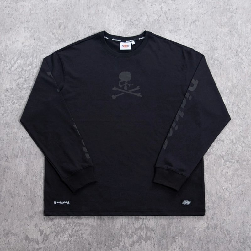 MMJ联名Dickies 骷髅头长袖T恤   颜色：黑印花 白印花  S-XL  5501