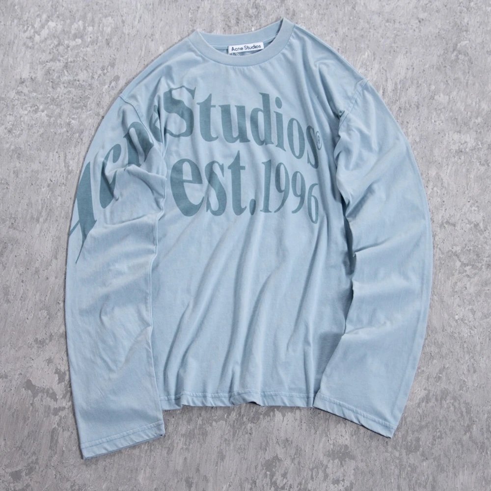 Acne Studios 1996 Logo T-shirt Cornflower Blue