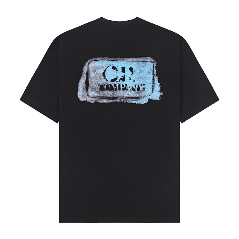 印花短袖T恤  码数：M L XL XXL 颜色：白色 杏色 黑色 CP01