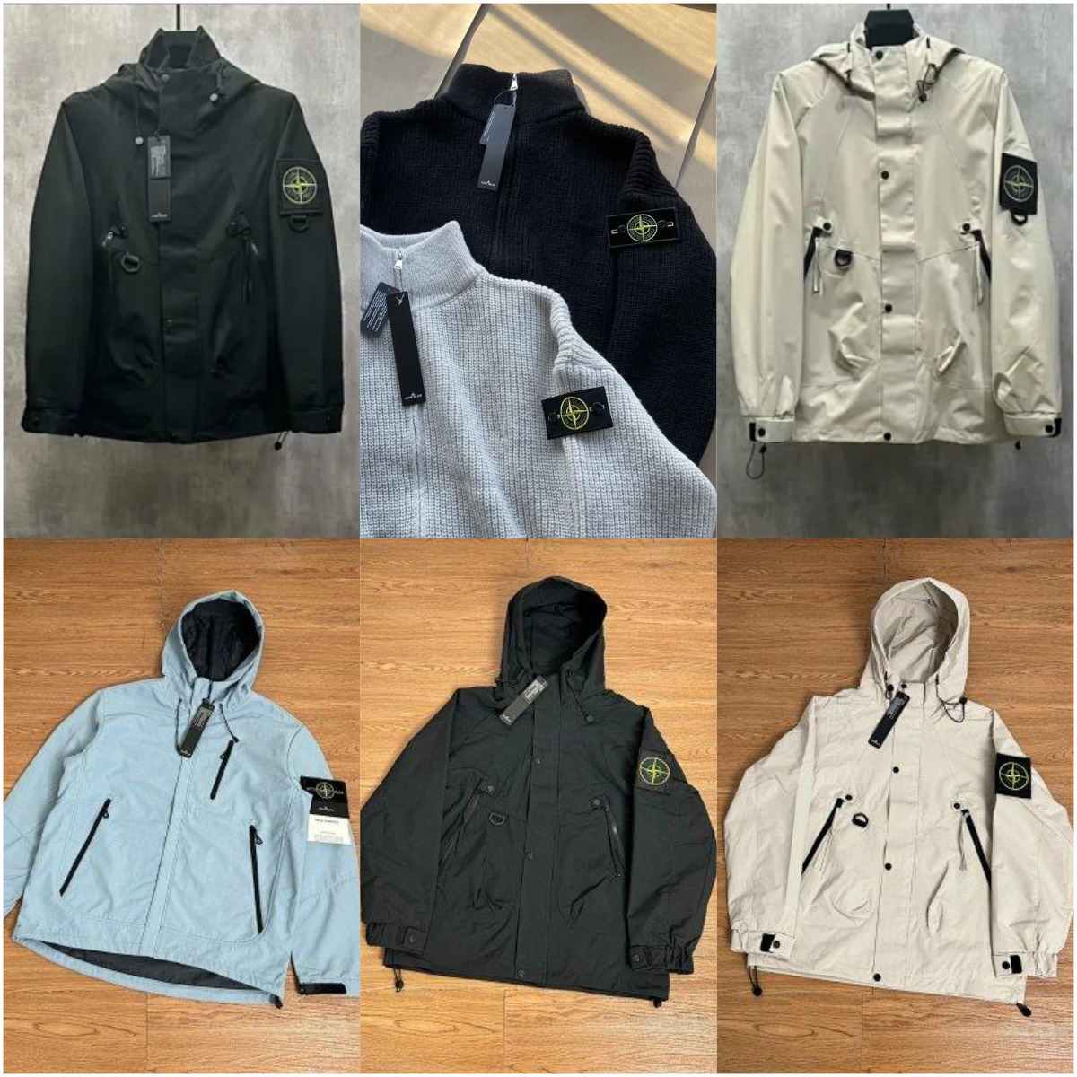 Stone sweater/jacket/down jacket