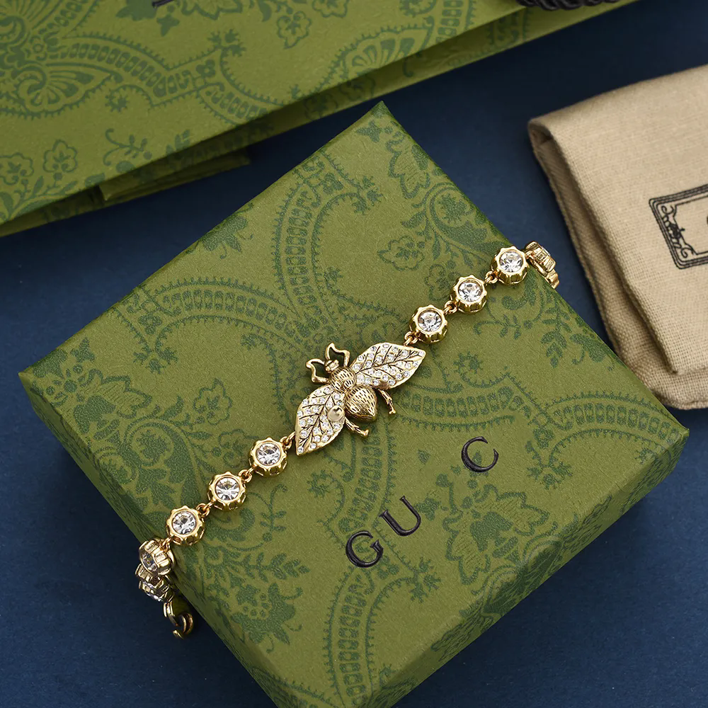 Gucci Bee Motif Bracelet