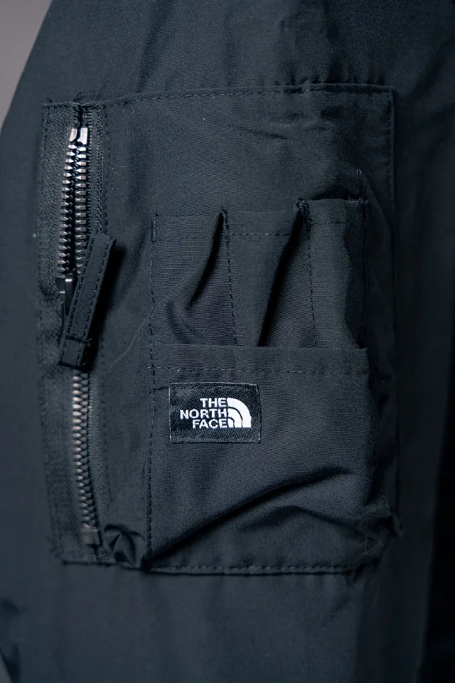 The North Face Down Jackets Quilted bomber jacket with sleeve utility pocket product detail image 14