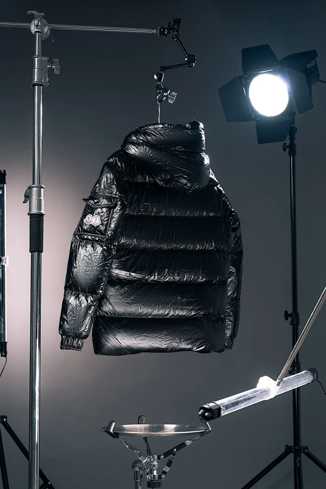 Moncler Down Jackets Maya 70 Anniversary hooded puffer jacket product detail image 12