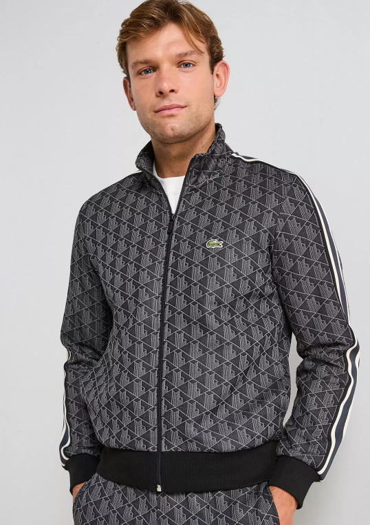 【9.8/10】【Koala】 Paris Zip-Up Jacquard Track Jacket