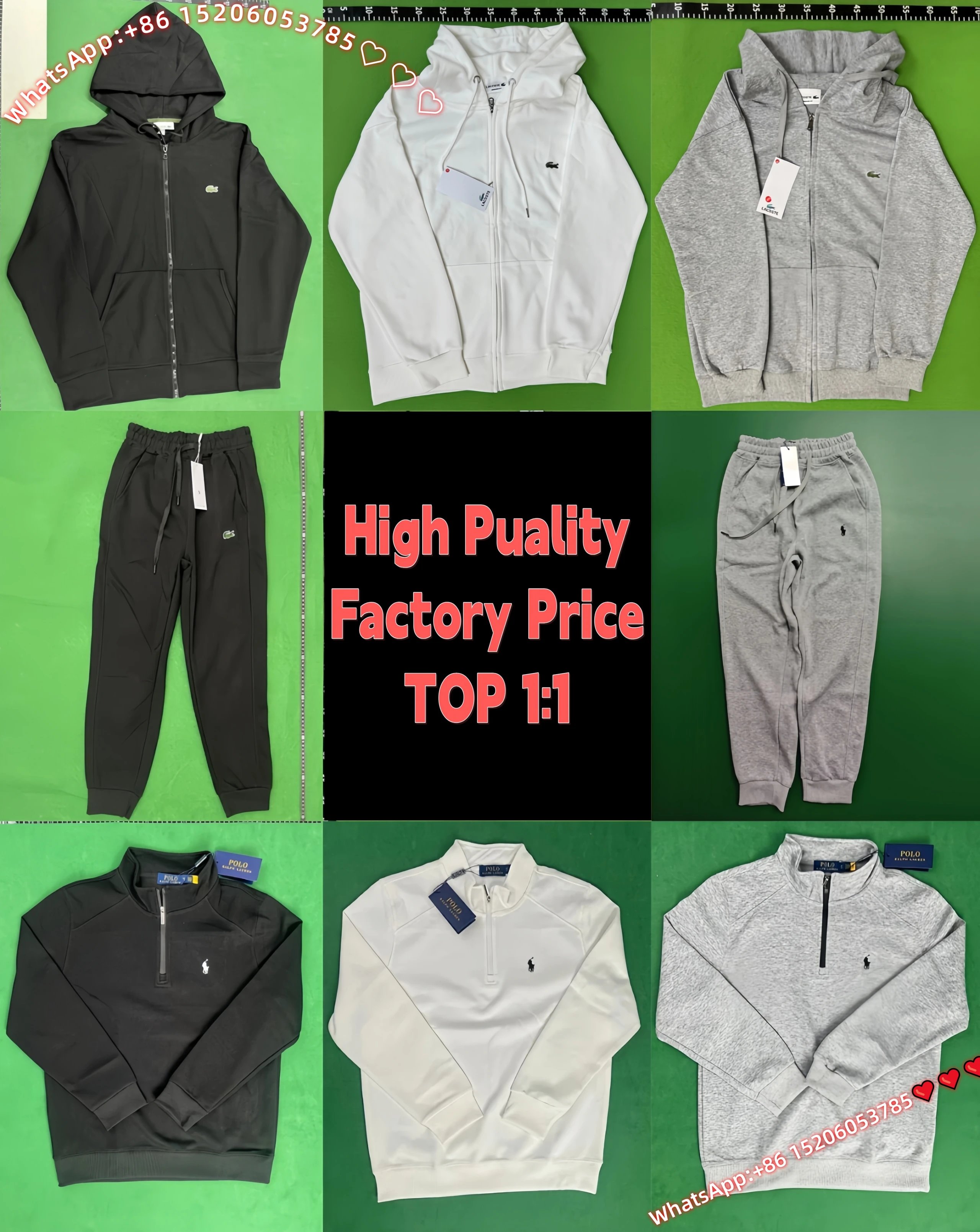 DW-02 Casual Cardigan Hooded Jacket Sporty Set Collection WhatsApp+86 15206053785