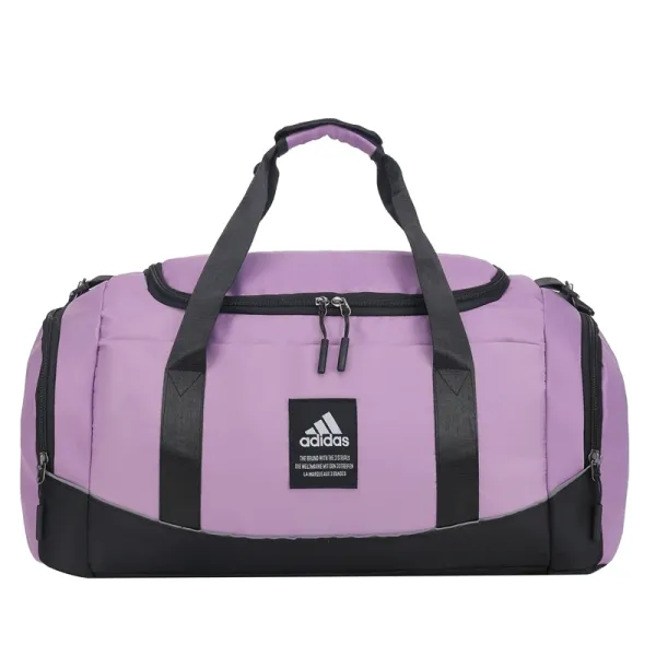 Adidas Duffle Bag Purple/Black Travel Bag - 1