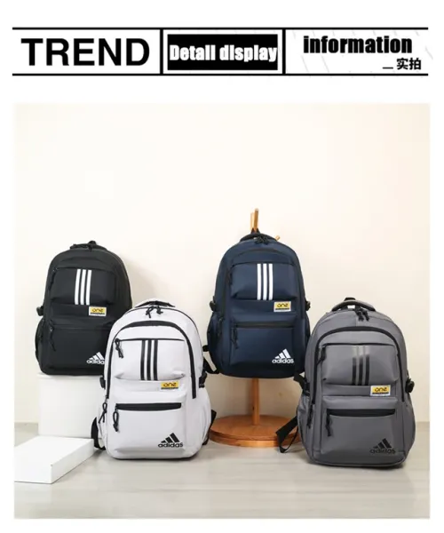 Adidas One Collection Gray Casual Backpack - 5