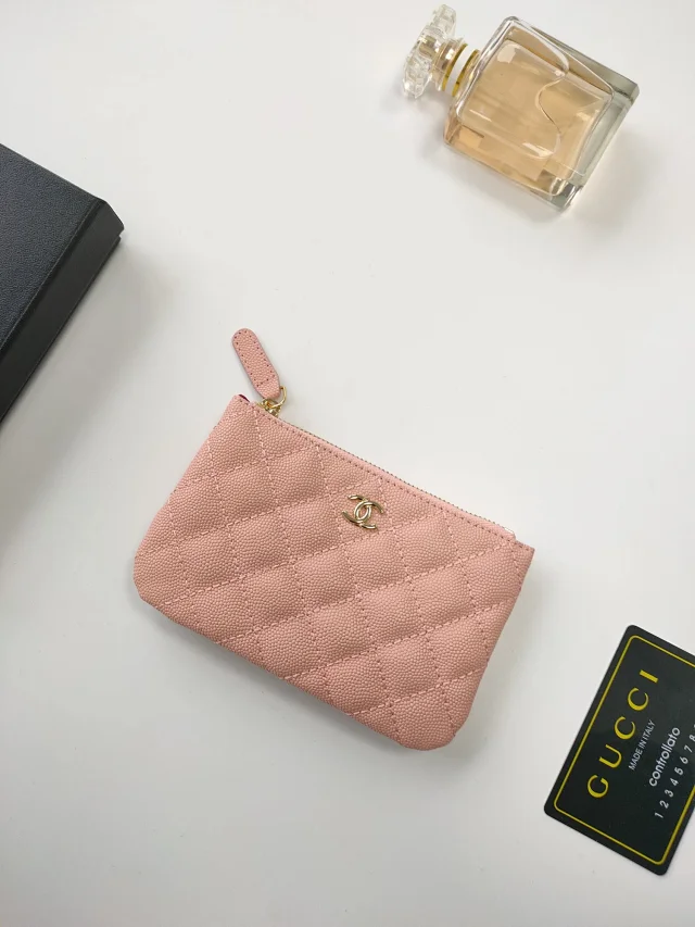 Chanel Wallets & Card Holders Quilted Zip Wallet product detail image 7