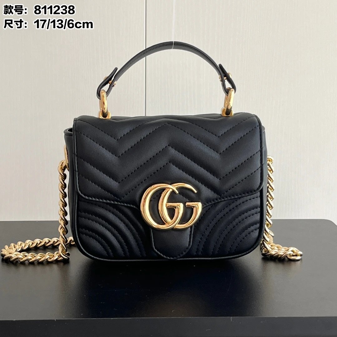 Gucci Padlock Small GG Shoulder Bag White