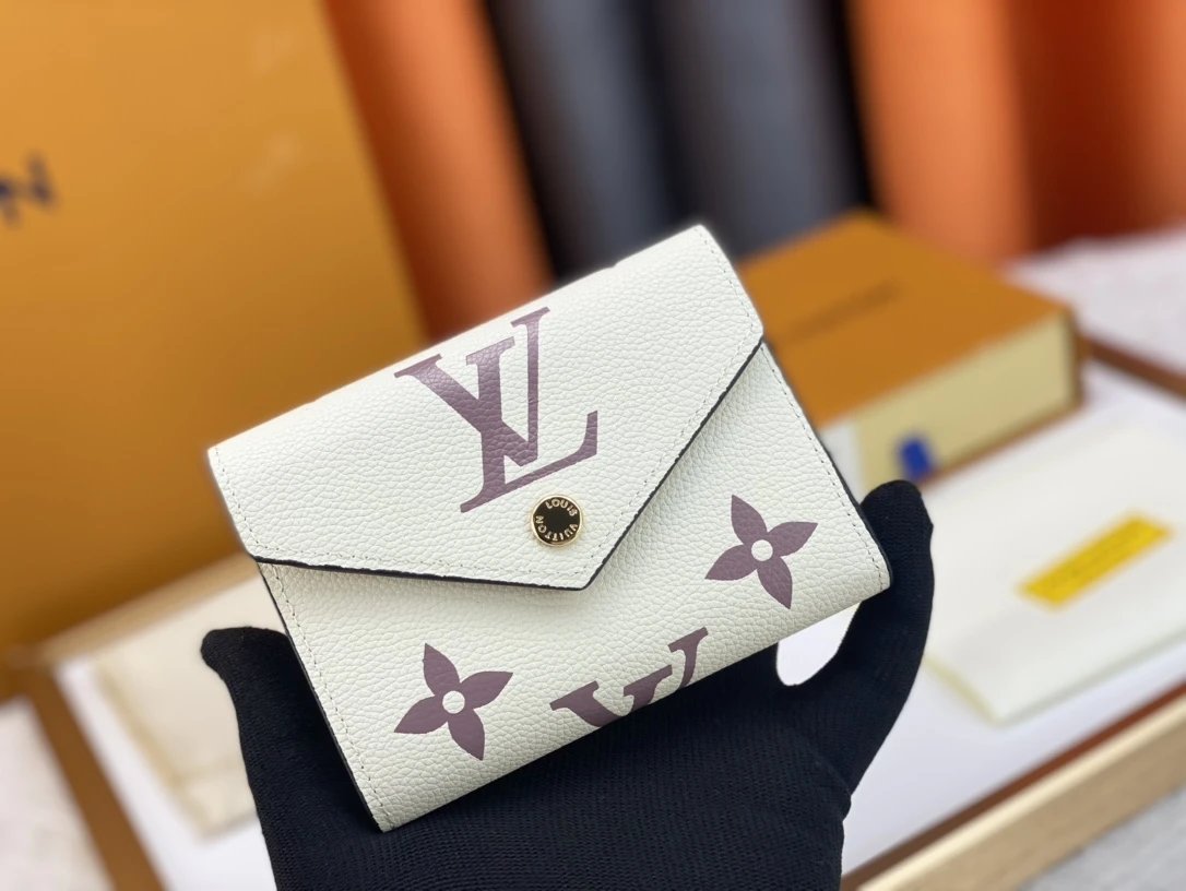 Louis Vuitton Monogram Empreinte Long Wallet Black with Pale Yellow Print - 12