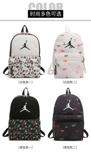 Design Paris Print Pattern Casual Backpack - 4