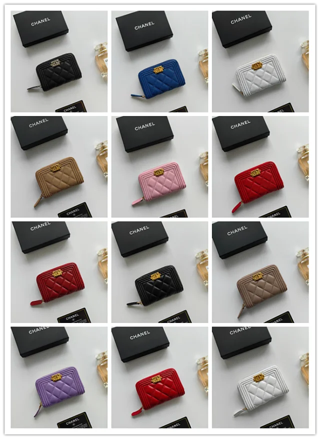 Chanel Wallets & Card Holders Quilted Zip Wallet product detail image 3