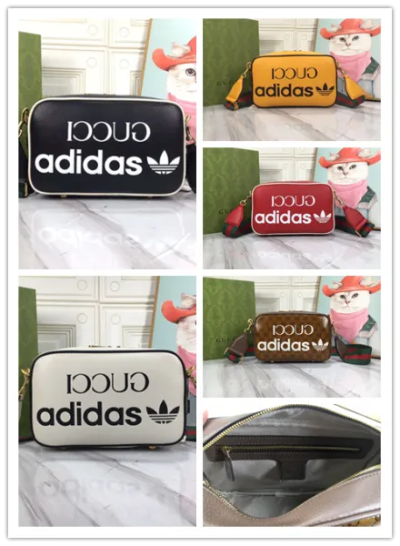 Gucci x Adidas Originals Camera Bag Black - 6