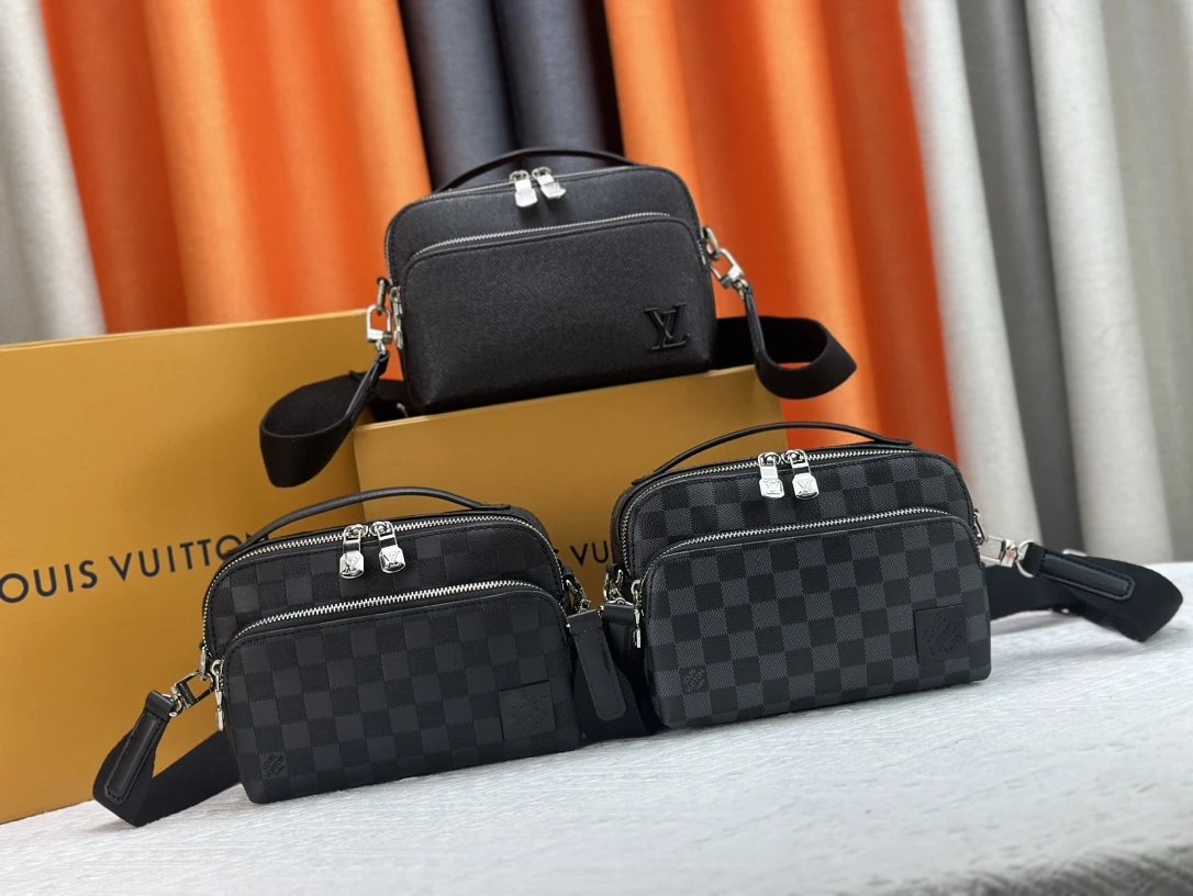 经典复古时尚斜挎包腰包-CY