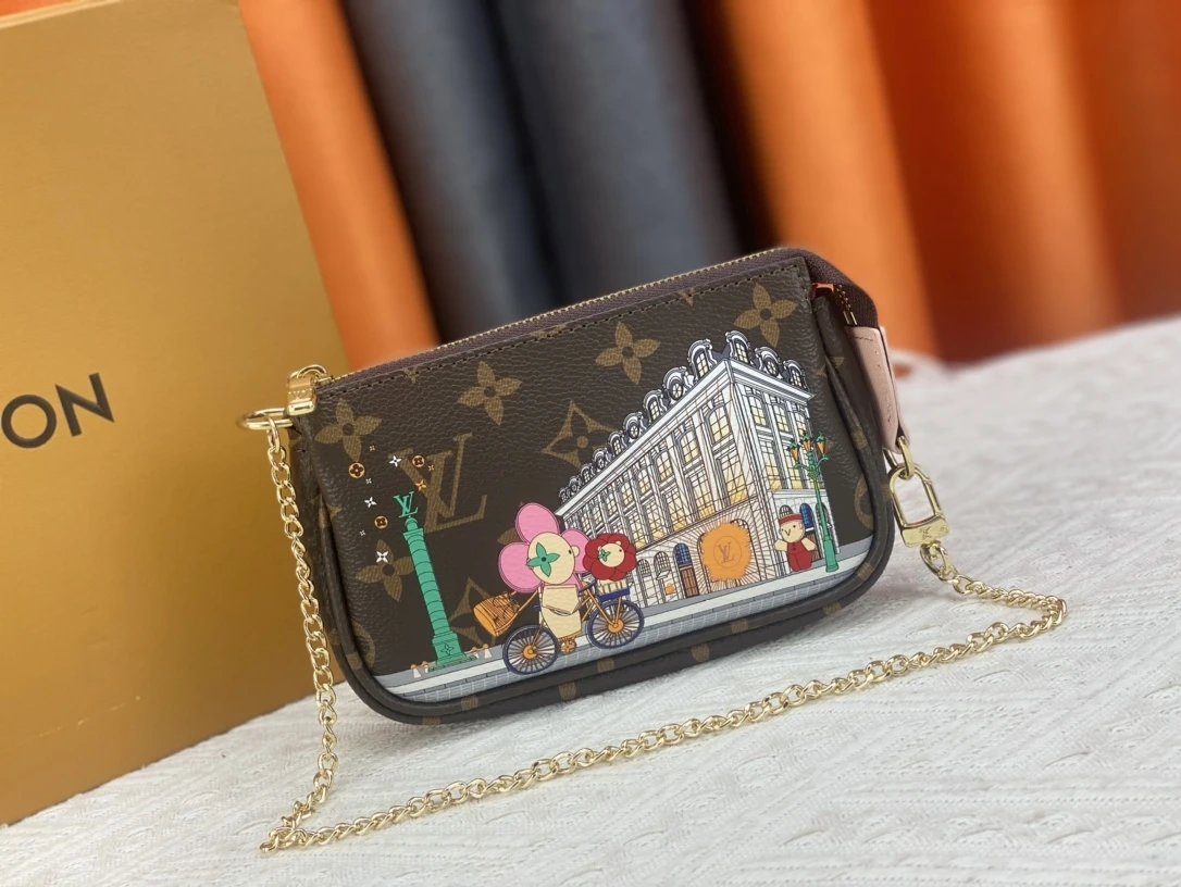Louis Vuitton Monogram Multicolor Safari Print Pochette Métis Mini Crossbody Bag - 5