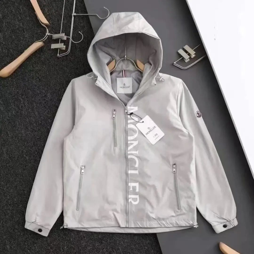 Hooded Casual Windbreaker Jacket photo 2