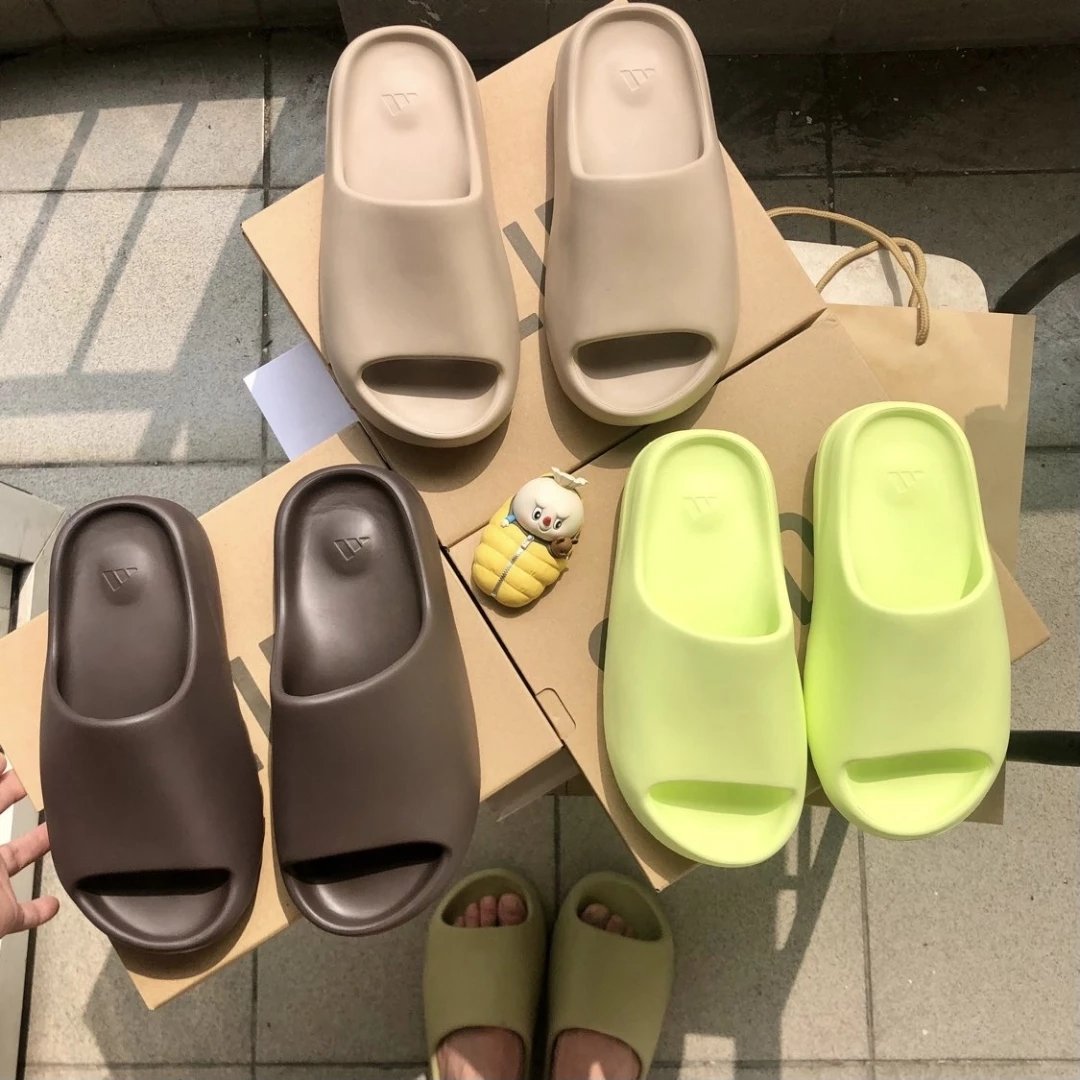 【LW Edition, Special Offer, B-Grade Flawed, No Box Soft Pack】New Link Yeezy Slide (No returns or exchanges except for size issues)