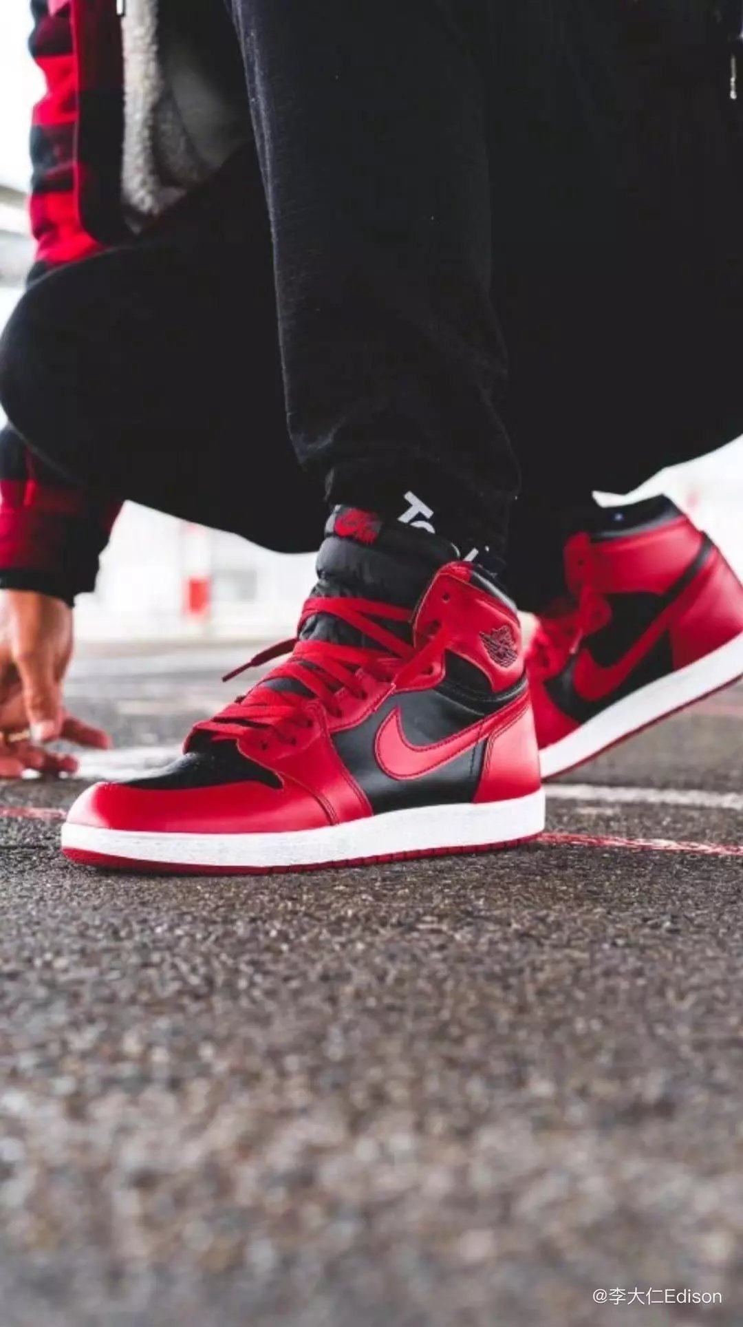 AJ1 Reverse Black Red 2020 All-Star