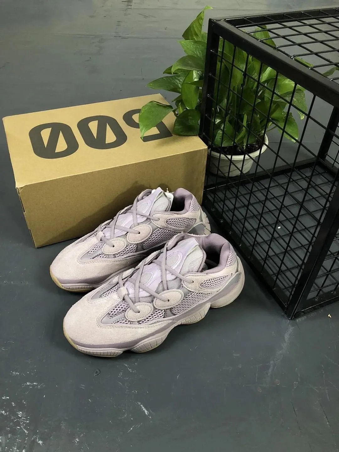 Yeezy 500 Thanos Purple