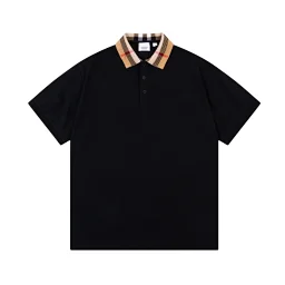 thumbnail for high-quality B classic checked short-sleeved shirt Unisex